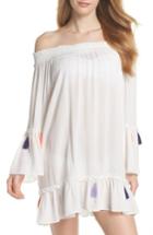 Women's Surf Gypsy Tassel Cover-up - White