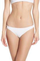 Women's Made By Dawn Coral Bikini Bottoms - White
