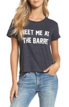 Women's Private Party Meet Me At The Barre Tee - Grey