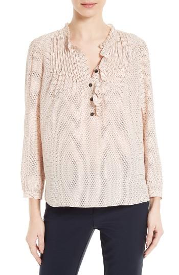 Women's Rebecca Taylor Silk Blouse - Pink