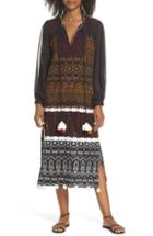 Women's Hemant & Nandita Tasseled Cover-up Pants