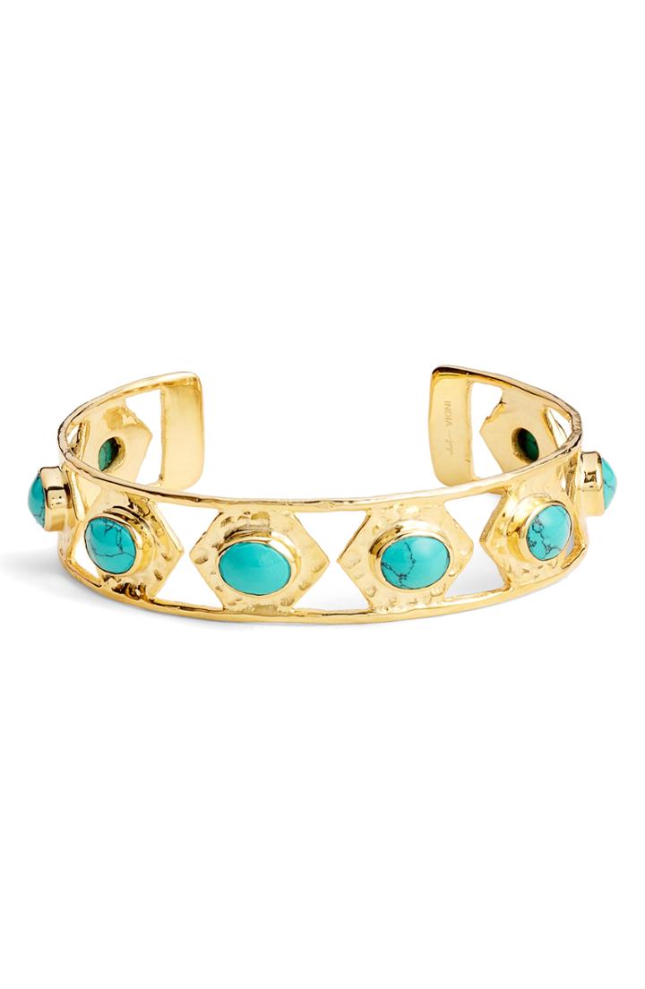 Women's Collections By Joya Laine Semiprecious Stone Cuff