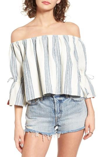 Women's Tularosa Alexa Off The Shoulder Lace Top - Blue