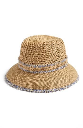 Women's Eric Javits Lulu Squishee Straw Hat -