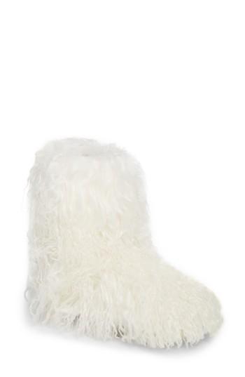 Women's Ugg Momma Genuine Shearling Boot M - White