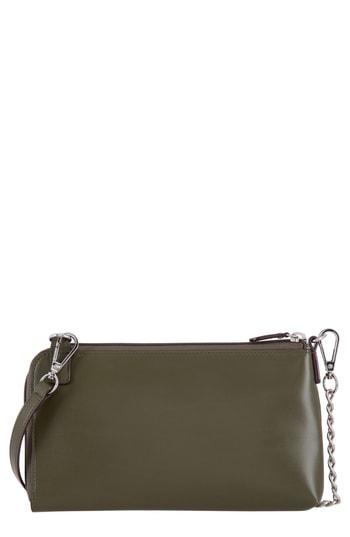 Lodis Los Angeles Nova Rfid Pocket Leather Crossbody Bag - Green