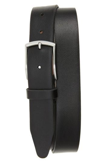 Men's Allen Edmonds Bayview Ave. Leather Belt - Black