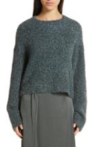 Women's Vince Boxy Metallic Knit Sweater - Grey