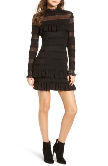Women's Ella Moss Violetta Ruffle Dress - Black