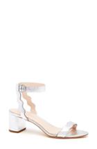 Women's Loeffler Randall Emi Scalloped Sandal M - Metallic