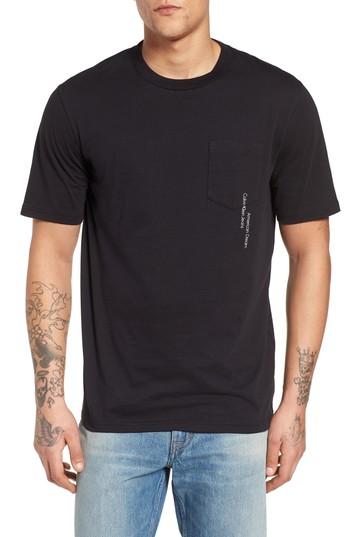 Men's Calvin Klein Jeans American Dream Pocket T-shirt - Black