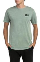 Men's Rvca Flip Box Graphic T-shirt - Green