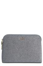 Kate Spade New York Burgess Court - Small Briley Cosmetics Bag, Size - Ash Glitter