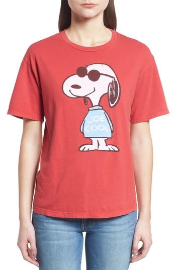 Women's Daydreamer Joe Cool Tee - Red