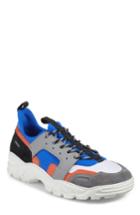 Men's Ami Alexandre Mattiussi Colorblock Runner Sneaker Eu - White