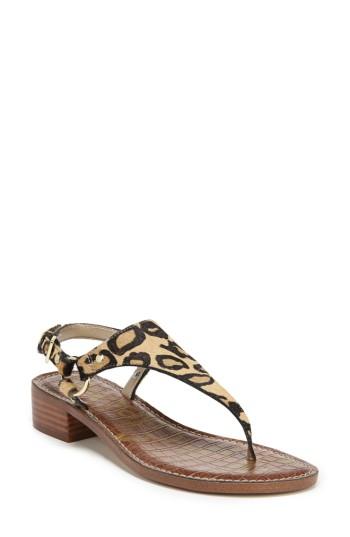 Women's Sam Edelman Jude Sandal .5 M - Brown