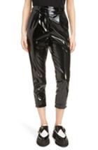 Women's N Degree21 Patent Crop Trousers Us / 36 It - Black