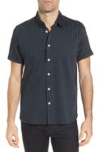 Men's Ted Baker London Franktt Extra Slim Fit Stretch Short Sleeve Sport Shirt