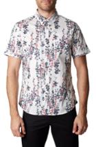 Men's 7 Diamonds Let's Go Stretch Sport Shirt - White