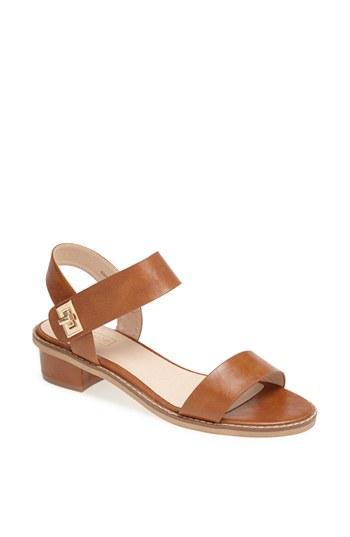 Topshop 'heartbreaker' Sandal Tan