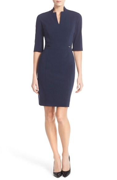 Women's Tahari Bi-stretch Sheath Dress