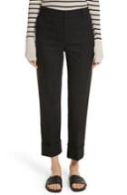 Women's Vince Cuffed Coin Pocket Trousers - Black