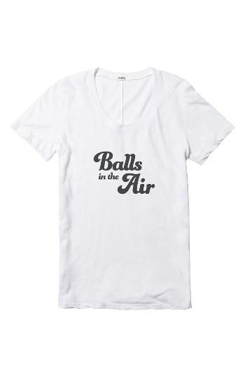 Women's Goop X Monrow Balls In The Air Tee - White