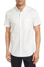 Men's Ag Nash Slim Fit Cotton Sport Shirt, Size - White