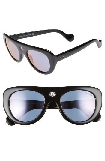 Women's Moncler 51mm Shield Sunglasses -