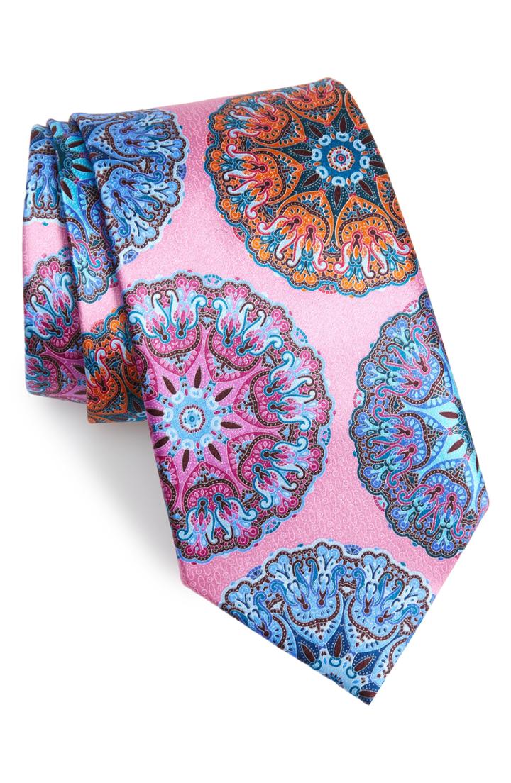 Men's Ermenegildo Zegna Quindici Medallion Silk Tie