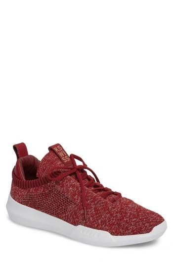 Men's K-swiss Gen-k Icon Knit Sneaker .5 M - Burgundy