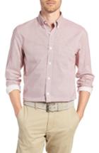 Men's 1901 Trim Fit Geo Print Sport Shirt - White