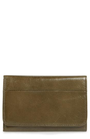 Women's Hobo Jill Trifold Wallet - Green