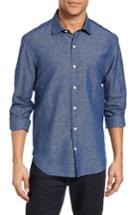 Men's Culturata Washed Denim Woven Sport Shirt