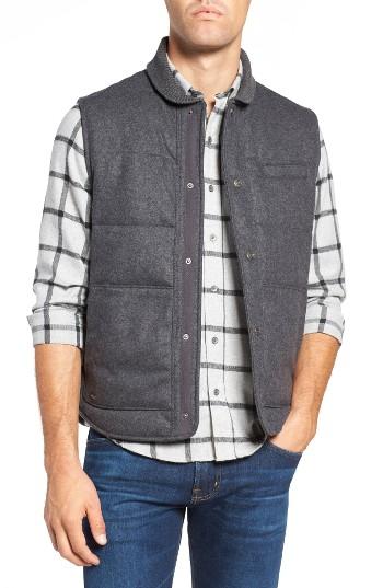 Men's W.r.k Pritchel Quilted Vest - Grey