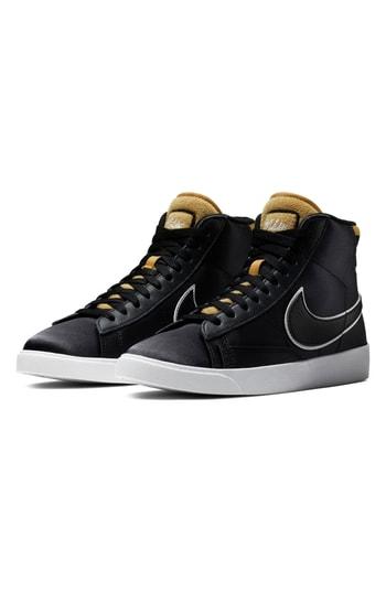 Women's Nike Blazer Mid Top Sneaker M - Black