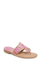 Women's Jack Rogers Hollis Flat Sandal M - Pink