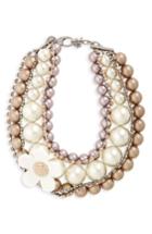 Women's Marc Jacobs Daisy Imitation Pearl Collar Necklace