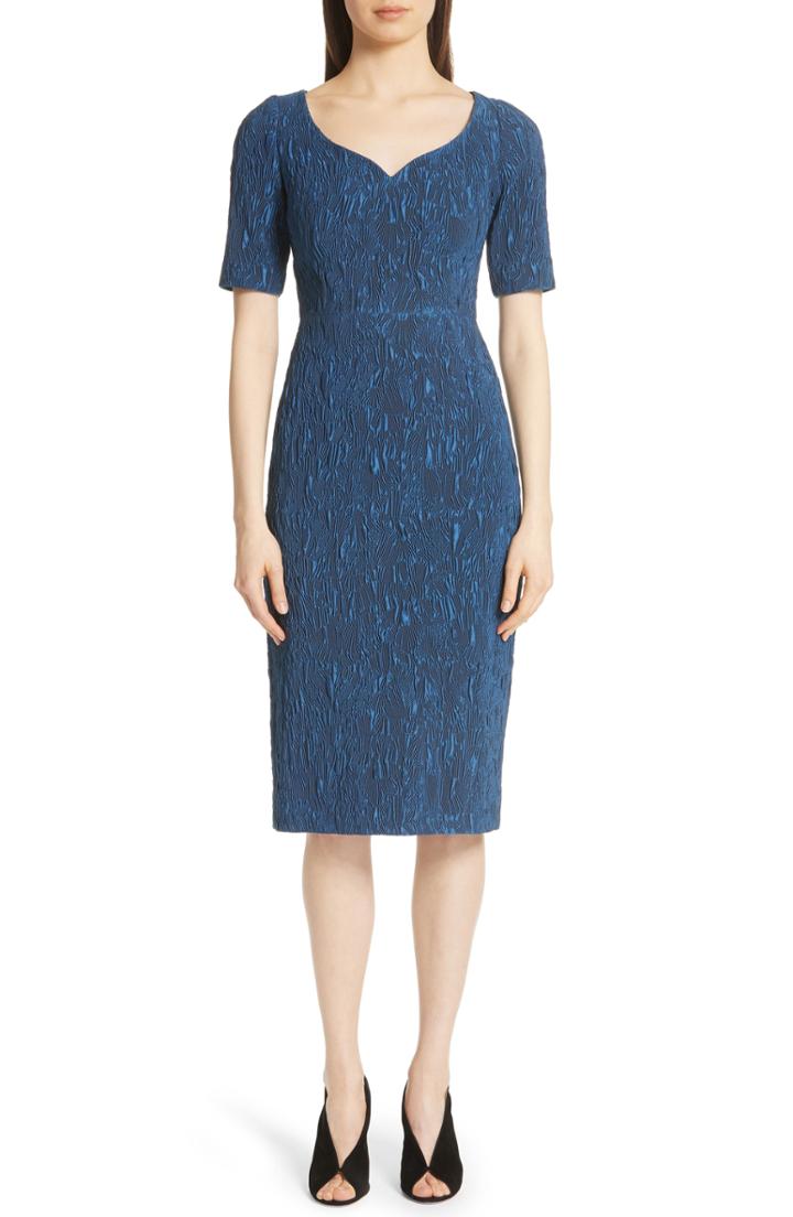 Women's Jason Wu Stretch Cloque Jacquard Dress