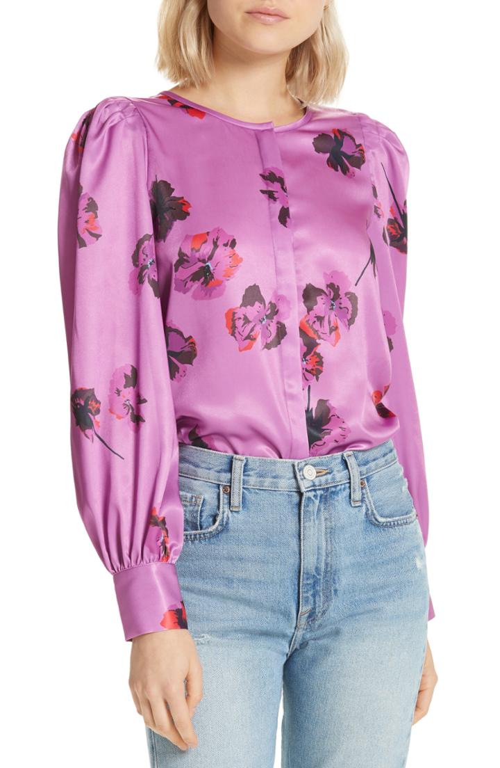 Women's Joie Antonela Blouse - Pink