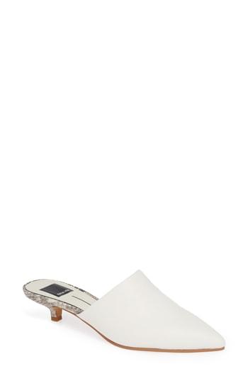 Women's Dolce Vita Obie Pointy Toe Mule M - Ivory