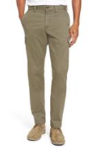 Men's Nordstrom Men's Shop Fit Cargo Pants, Size 33 - Green