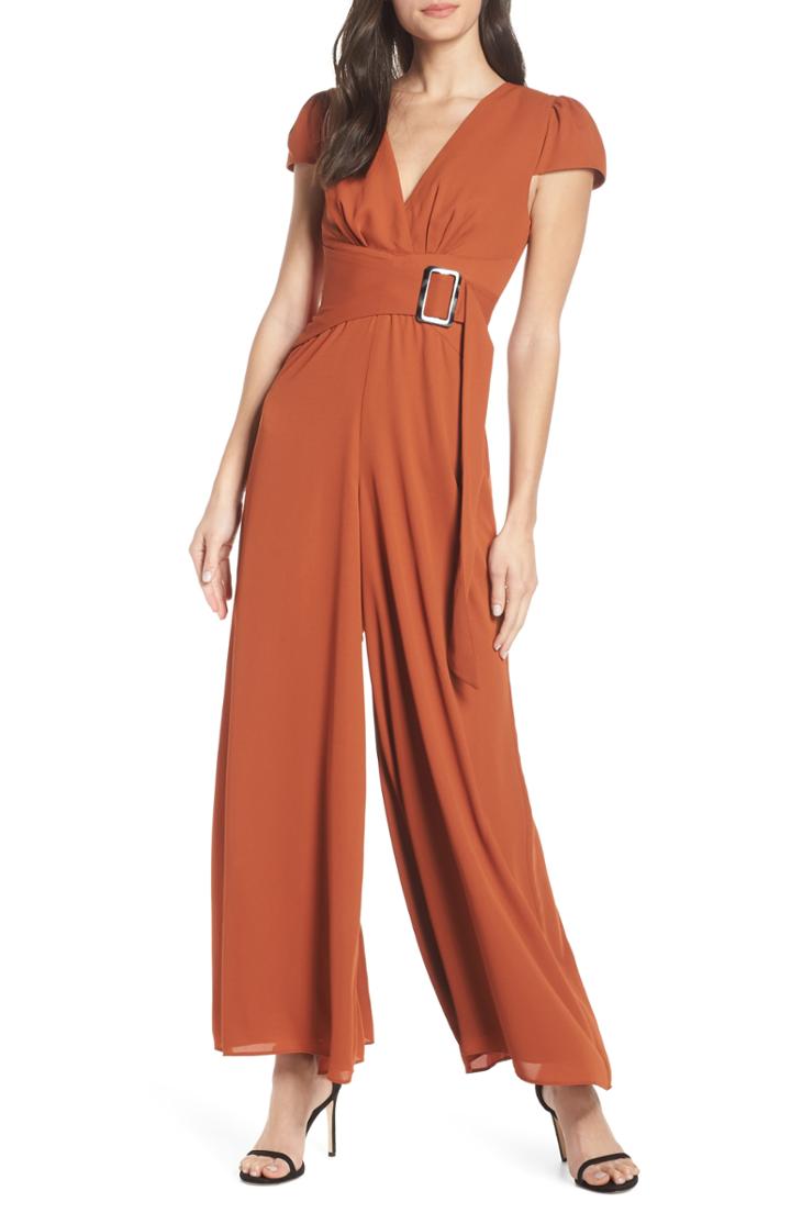 Women's Fame & Partners The Posie Jumpsuit - Brown