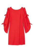 Women's Vince Camuto Tie Sleeve Shift Dress - Red