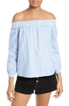 Women's Rag & Bone/jean Drew Off The Shoulder Top