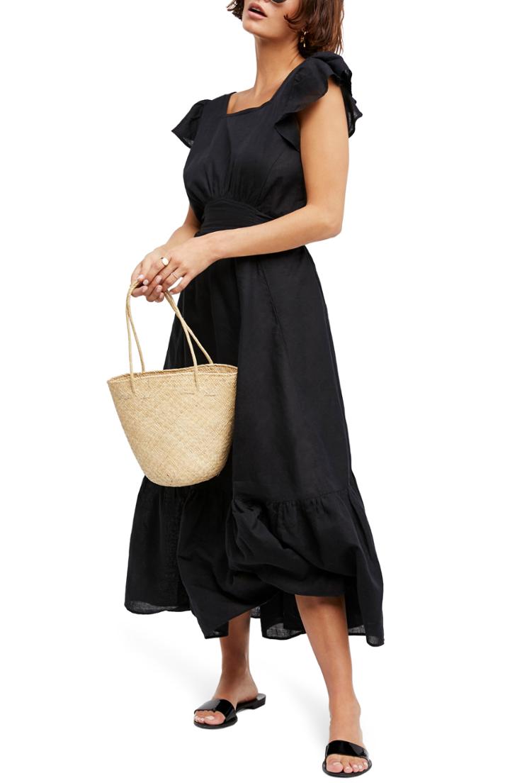 Women's Endless Summer By Free People Takin' A Chance Midi Dress