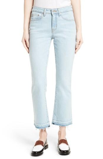 Women's Derek Lam 10 Crosby Gia Crop Flare Jeans - Blue