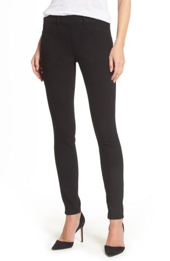 Women's True Religion Brand Jeans Jennie Curvy Runway Leggings, Size - Black