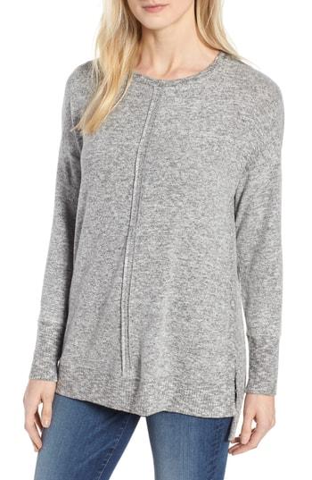 Women's Gibson Cozy Fleece Tunic, Size - Grey