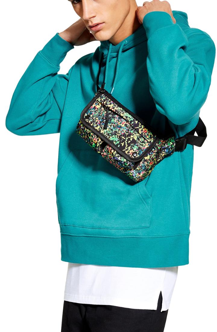 Men's Topman Hoodie - Blue